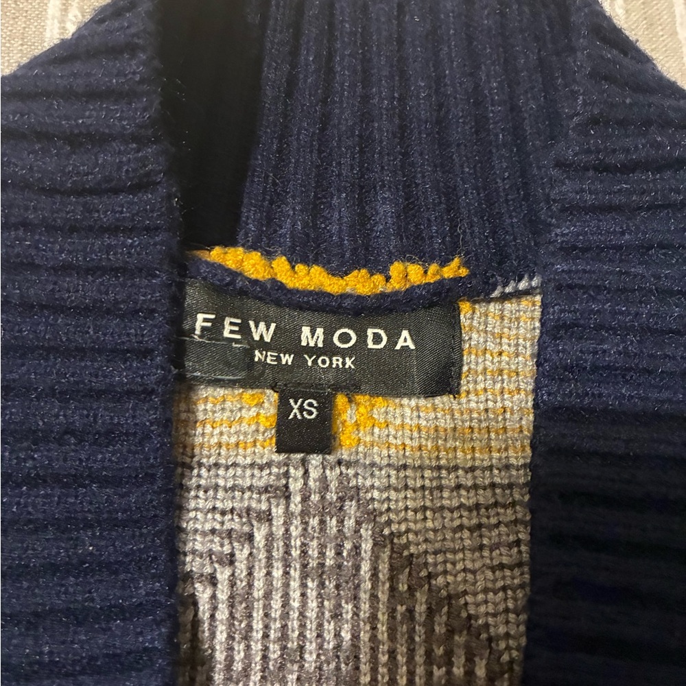 Few Moda Geo Colorblock Cardigan - Picture 7 of 7